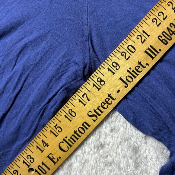 21 Saints Royal Blue Jumpsuit Medium with Scoop Neck, Tied Spaghetti Straps - Picture 7 of 9